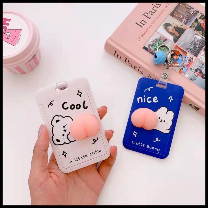 

TERMURAH (N006) NAMETAG BUNNY BEAR / NAMETAG SEKOLAH / NAMETAG KARTU NAMA