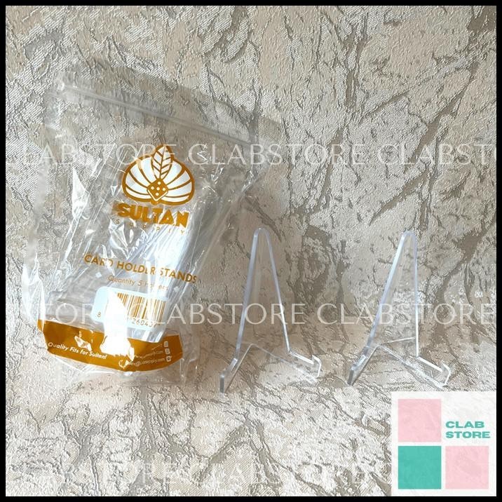 

BEST DEAL SULTAN CARD HOLDER STAND LUCITE ONE TOUCH TOPLOADER STAND !!