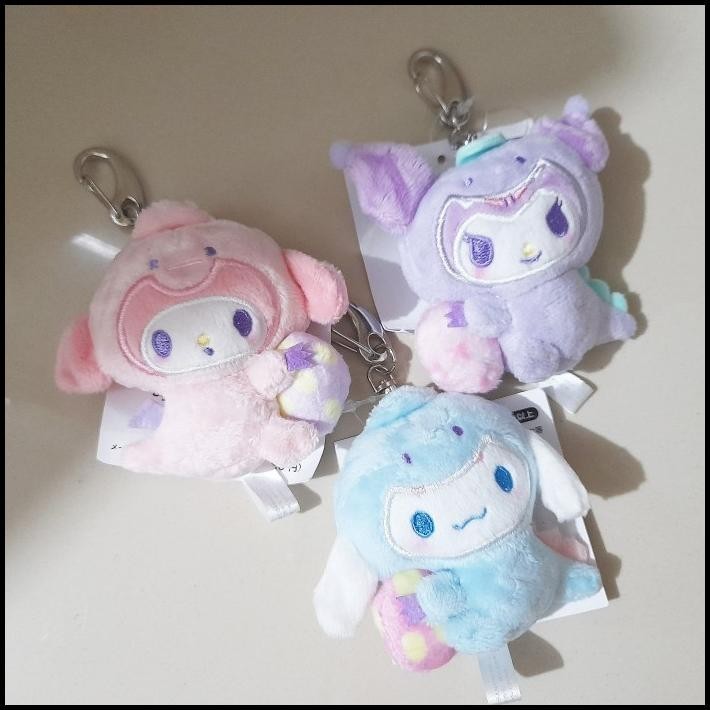 DISKON SANRIO KEY CHARM BAG / GANTUNGAN KUNCI PLUSH DOLL KUROMI SANRIO MELODI