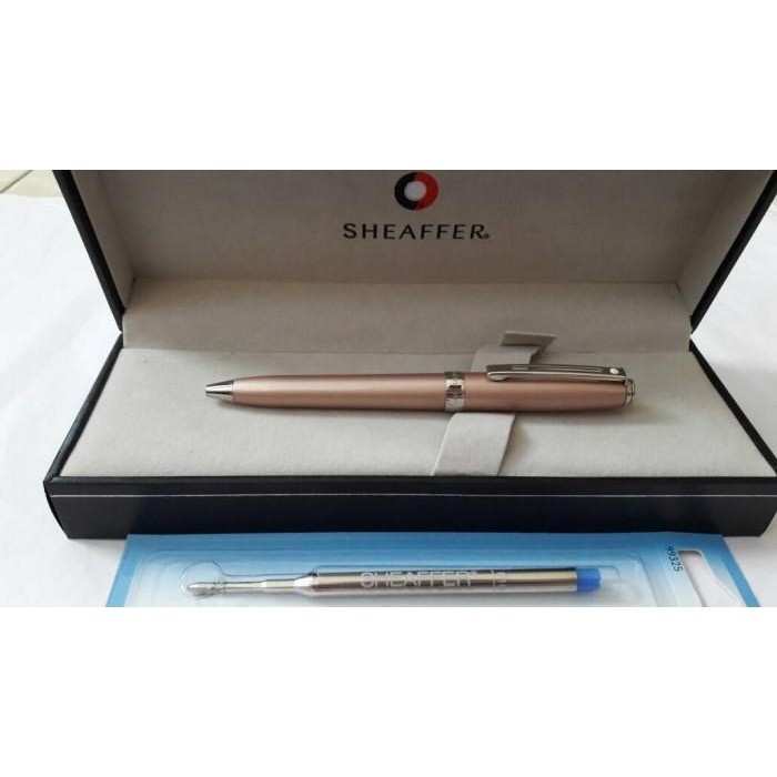 

Paket 1 Klik:1pcs Sheaffer Prelude MINI Rose Gold Shimmer BP+Refill BP Import