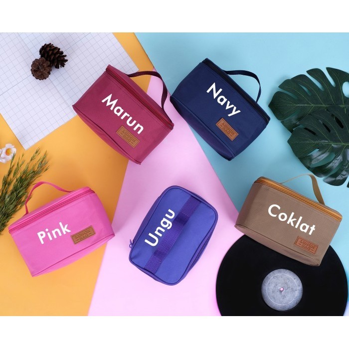 Set Kotak Makan Dan Tas Bekal Lunch Box Anak Kotak Bekal Motif Lucu