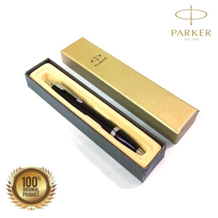 

PARKER NEW IM BLACK CHROME TRIM BALLPOINT ORIGINAL Import