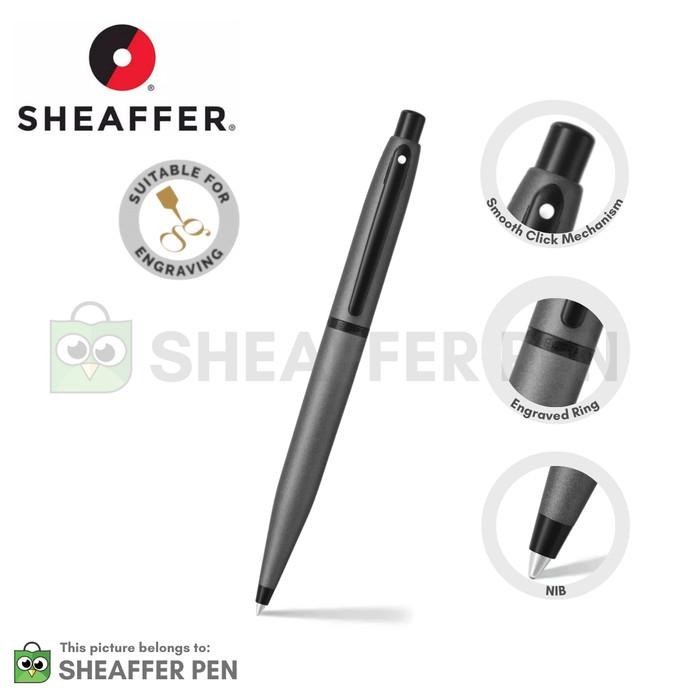 

Sheaffer VFM Matte Gun Metal Ballpoint Import