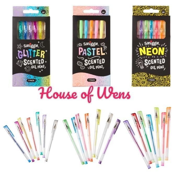 

SMIGGLE SCENTED GEL PEN ORIGINAL - PULPEN SET SMIGGLE X7 Import