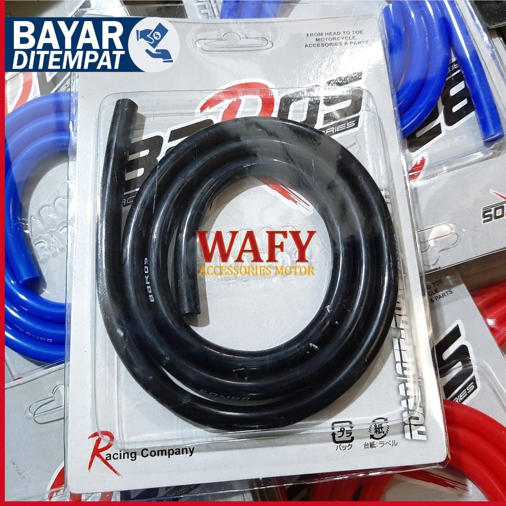 Selang Bensin/Slang Bensin/Selang Karburator/Selang Hawa Baros / Hitam