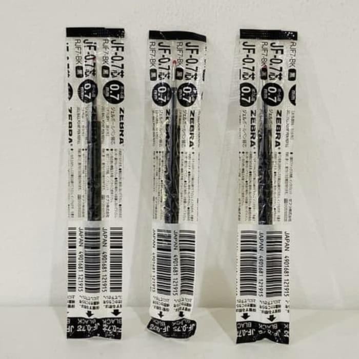 

REFILL PULPEN ZEBRA SARASA CLIP 0,7 MM HITAM / 1 BOX ISI 10 PCS Import
