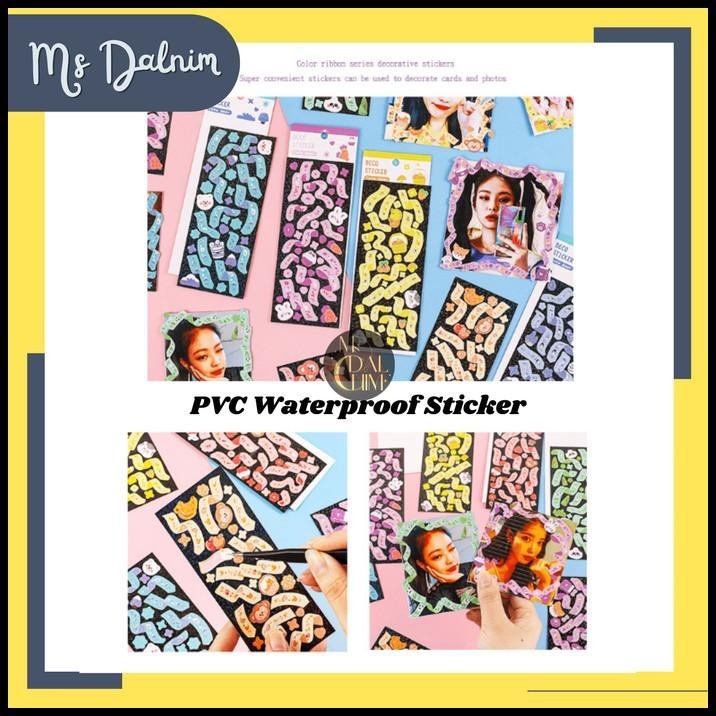 

TERBARU STIKER CONFETTI HEWAN DECO RIBBON PARTY STICKER PITA PVC GLITTER ST88