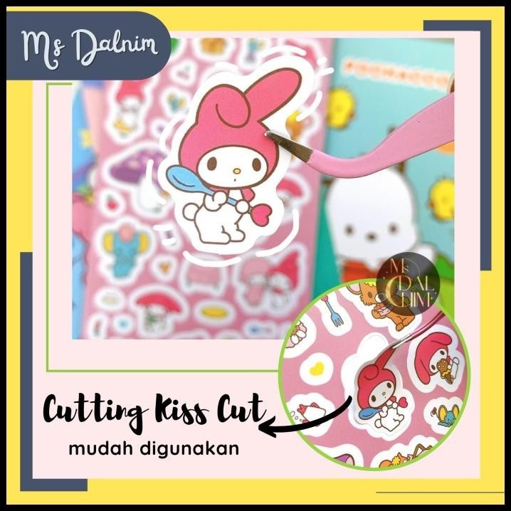 

TERMURAH STIKER SANRIO AMPLOP SET 3 LEMBAR AESTHETIC CUTE DECO STICKER - ST160 !!!