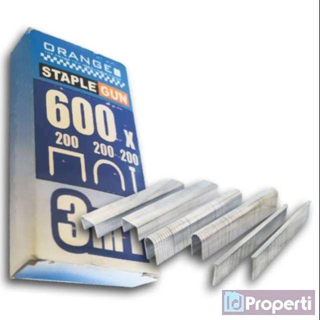 

Orange Refill Staple Gun 3 Way 3in1 Isi Ulang Staples Tembak Hekter