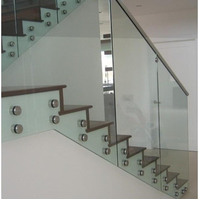 Pin Kaca/Tempered Glass Pin Holder/Penjepit Kaca Tembok Railing Balkon