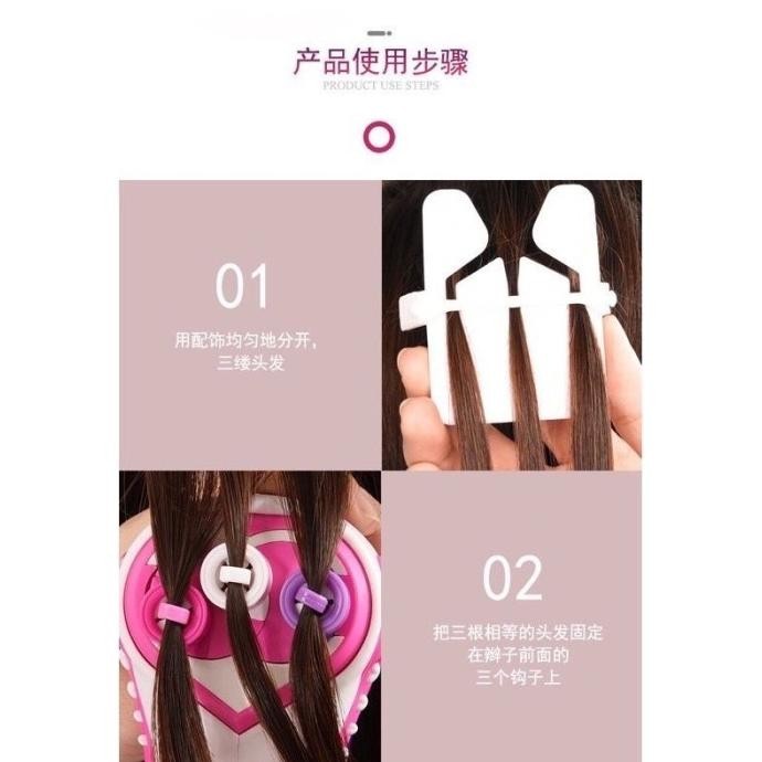 Alat Kepang Rambut Elektrik Portable Untuk Styling - Catokan Rambut An