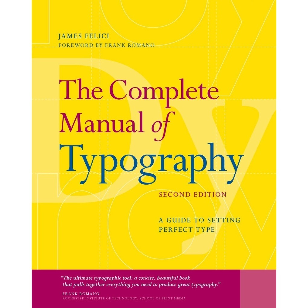 

The Complete Manual of Typography ( D )