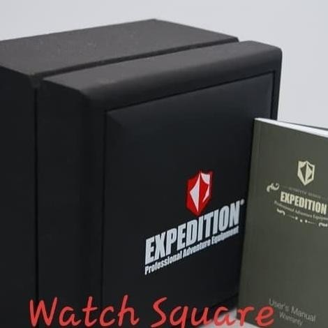 Jam Tangan Pria Expedition Original E6402M Black Rosegold