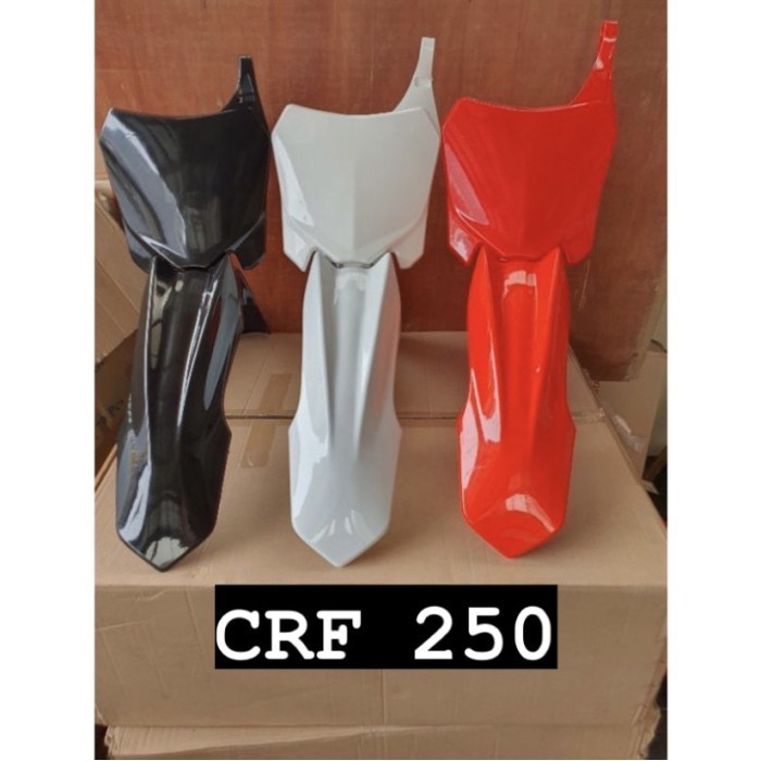 Paket Spakbor Depan Crf 250 Dan Papan Nomor Crf 150/250 Merk Hrv
