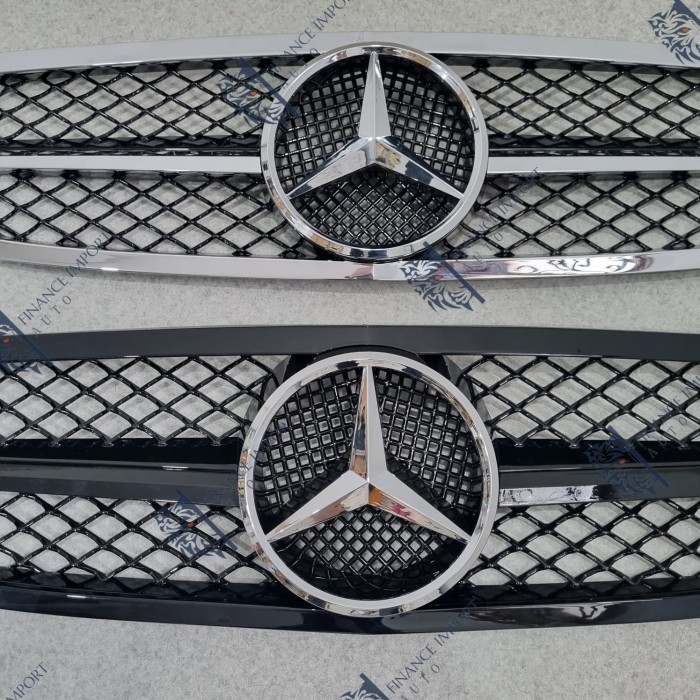 Grill Amg Style Mercedes W203 C200 C230 C240 2000-2007 Grille Amg W203