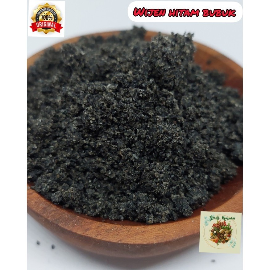 

Wijen Hitam Sangrai Bubuk / Bla Sesame Powder Roasted 250Gram