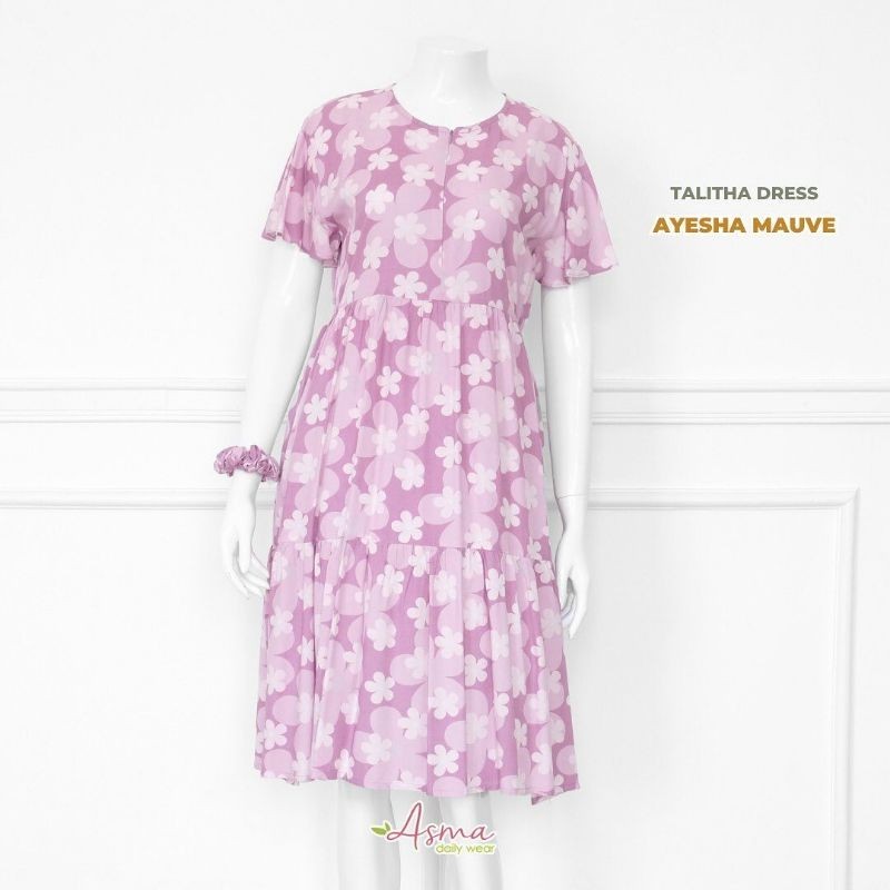 Daster Talitha Ayesha Mauve By Asma daily wear