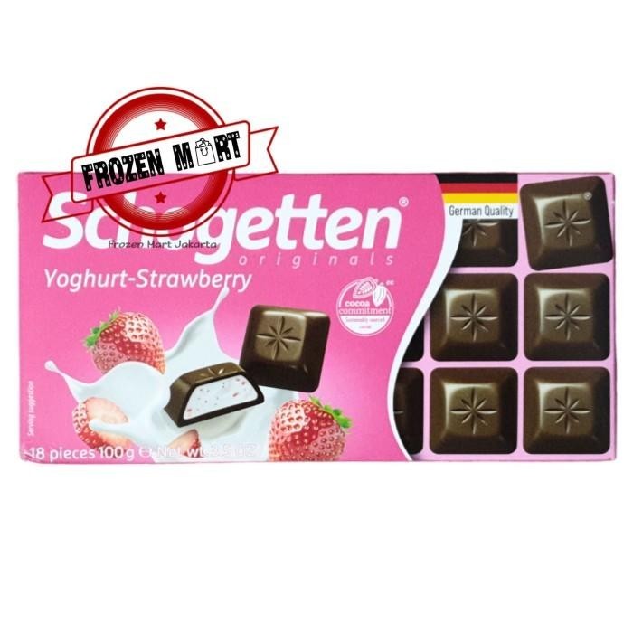 

SCHOGETTEN Original Yoghurt Strawberry Chocolate / Coklat 100Gr Kualitas Terbaik