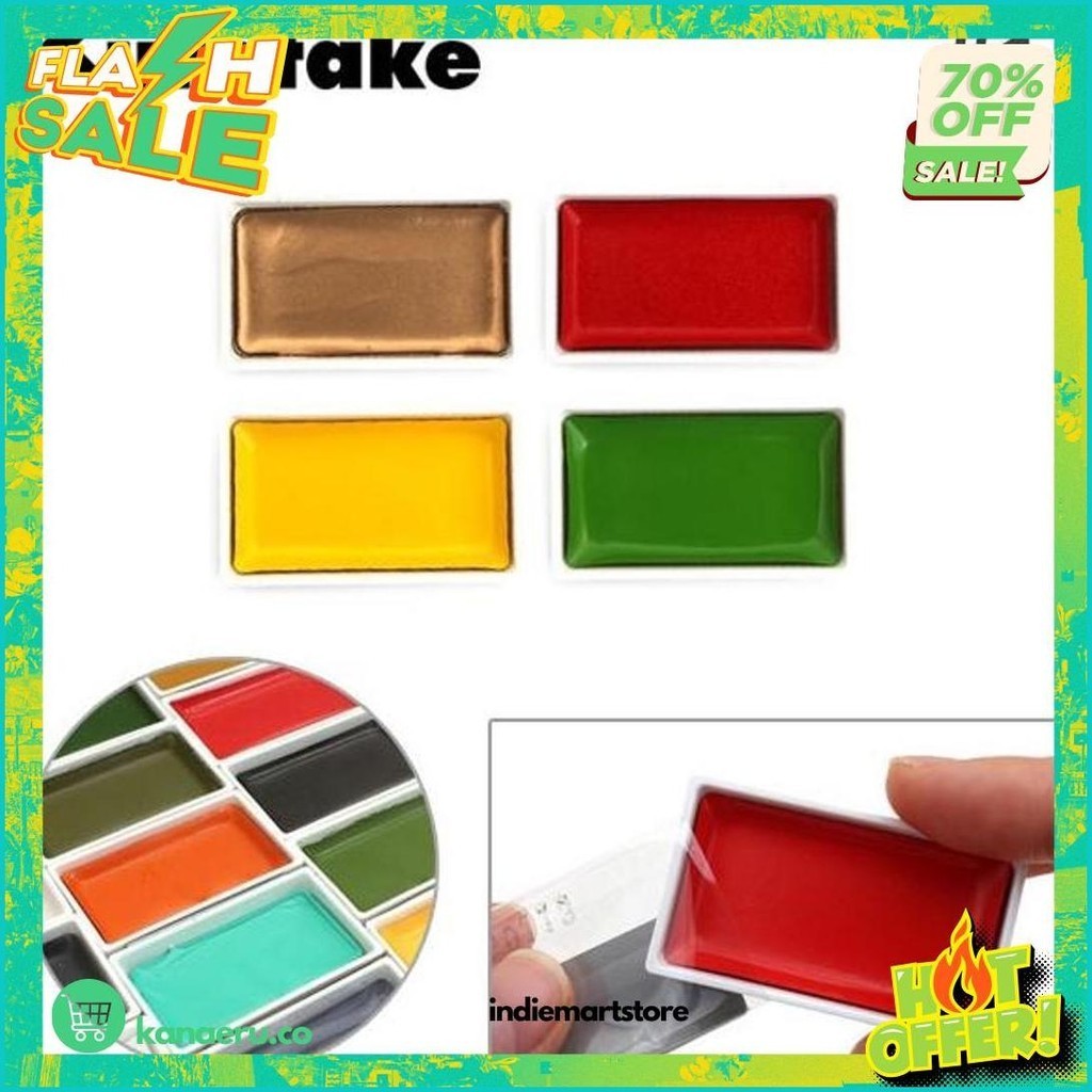 

Kuretake Gansai Tambi Watercolor - Single Pan Part 1 [Promo][Cod][Gratisongkir]