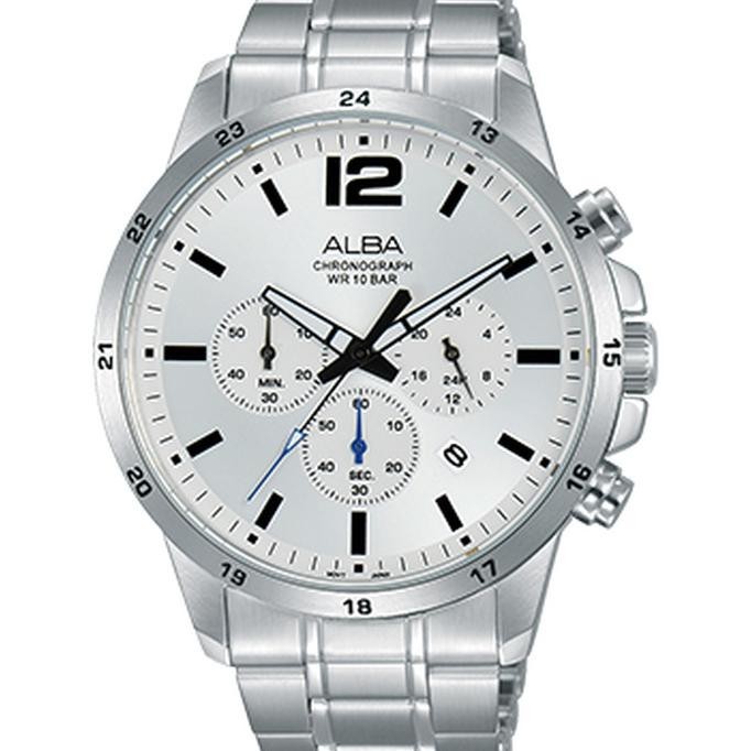 Jam Tangan Chronograph Pria Alba Original AT3E85 ORIGINAL 100% ALBA