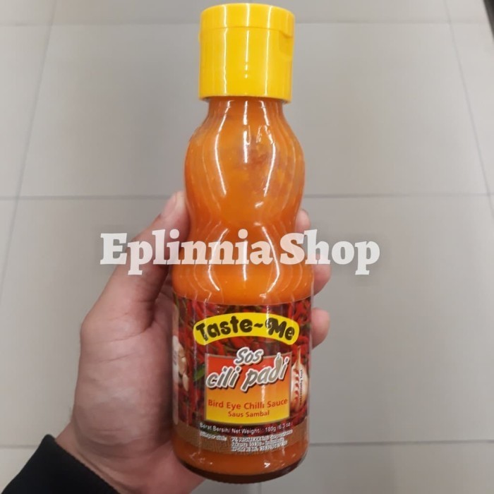 

Taste Me Sos Cili Padi Sauce 180 Gr - Saus Sambal