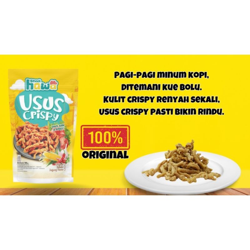 

Usus Crispy Hawa Snack