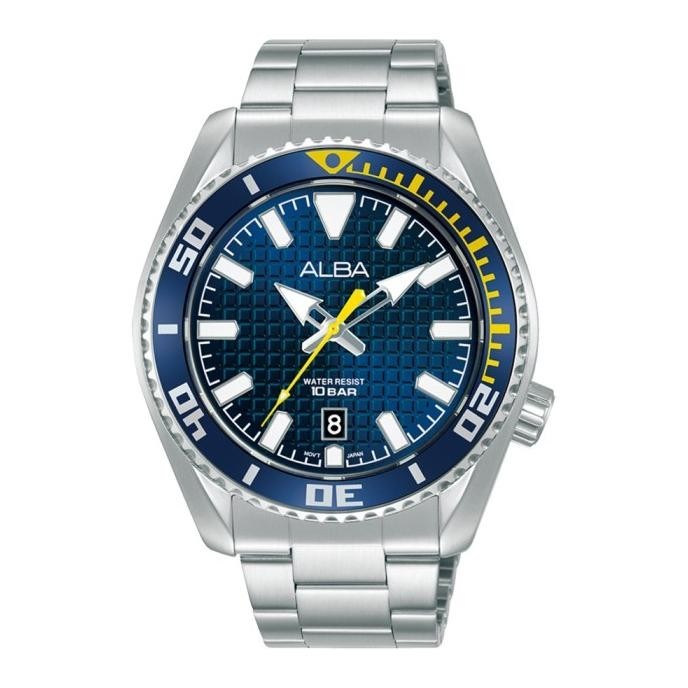 Jam Tangan Pria Original Alba Analog AS9N97X1 ORIGINAL 100% ALBA