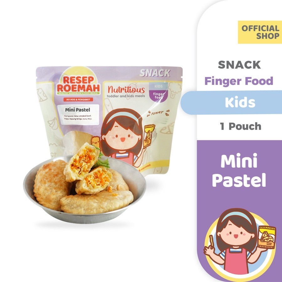 

RR Mini Pastel / Makanan Sehat Anak Balita / Kids Healthy Homemade Frozen Food / No MSG