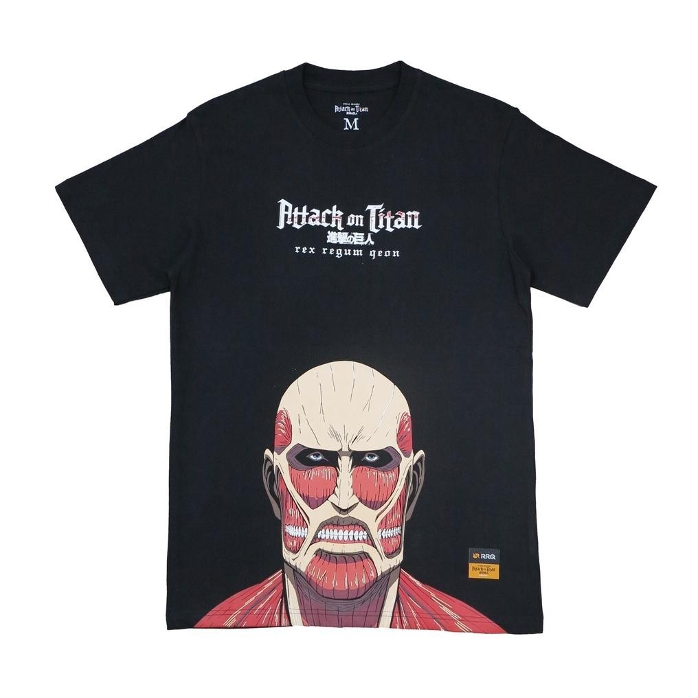 Promo Kaos T-Shirt Wall Rrq X Attack On Titan Original High Quality