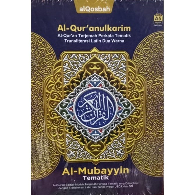 

Al-Qur'An Qosbah Mubayyin Tematik A5