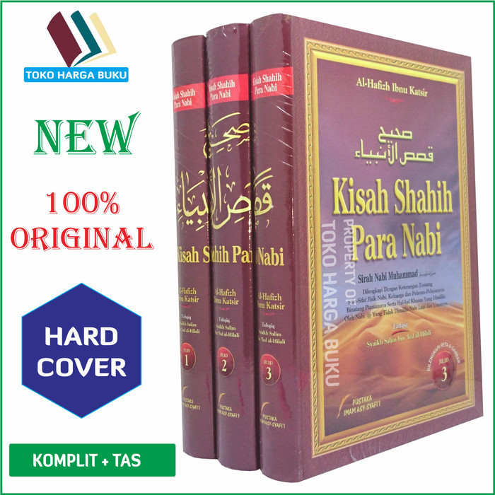 

Paket 3 Buku Kisah Shahih Para Nabi - Qashashul Anbiya PIS