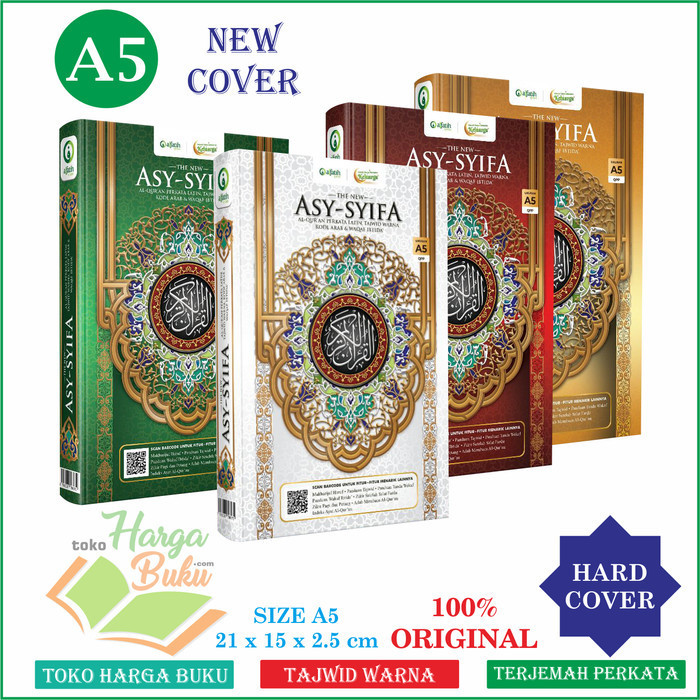 

Al-Quran Asy-Syifa A5 HC Perkata Latin Tajwid Warna Rasm Usmani