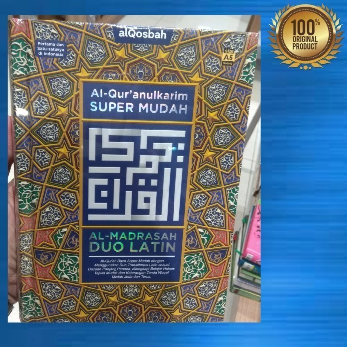 

Al Quran Alqosbah Ukuran A5 - Al Madrasah Duo Latin