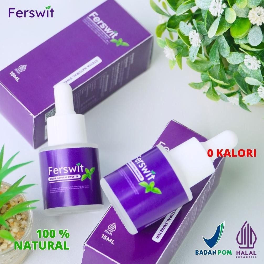 

Ferswit Stevia Paket Best Seller 2 Botol Pengganti Gula Tebu Dan Pemanis Buatan