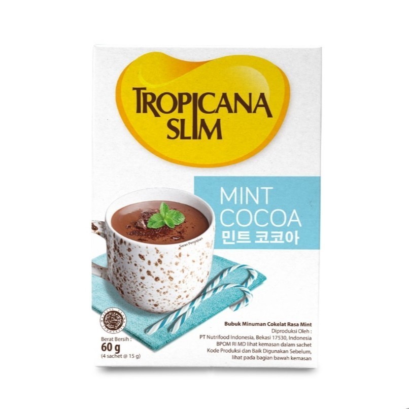 

TROPICANA SLIM Mint Cocoa 60 g