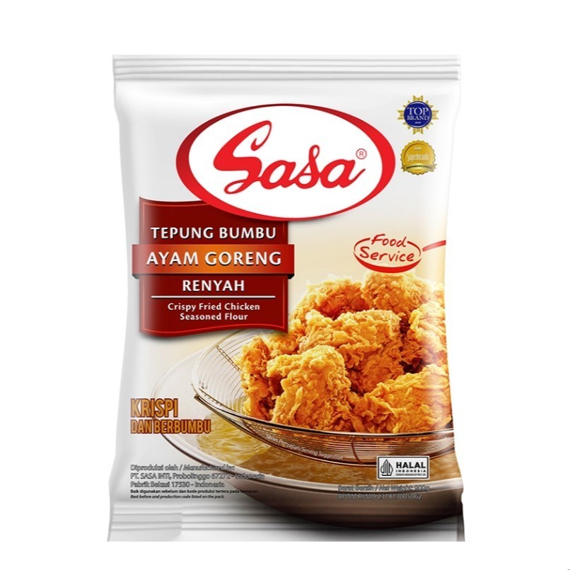 

SASA Tepung Bumbu Ayam Goreng Renyah 900 g