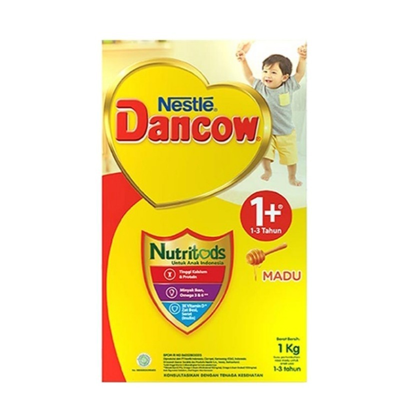 

Dancow 1+ Imunutri Susu Bubuk Pertumbuhan Anak 1 - 3 Tahun Madu 1 Kg