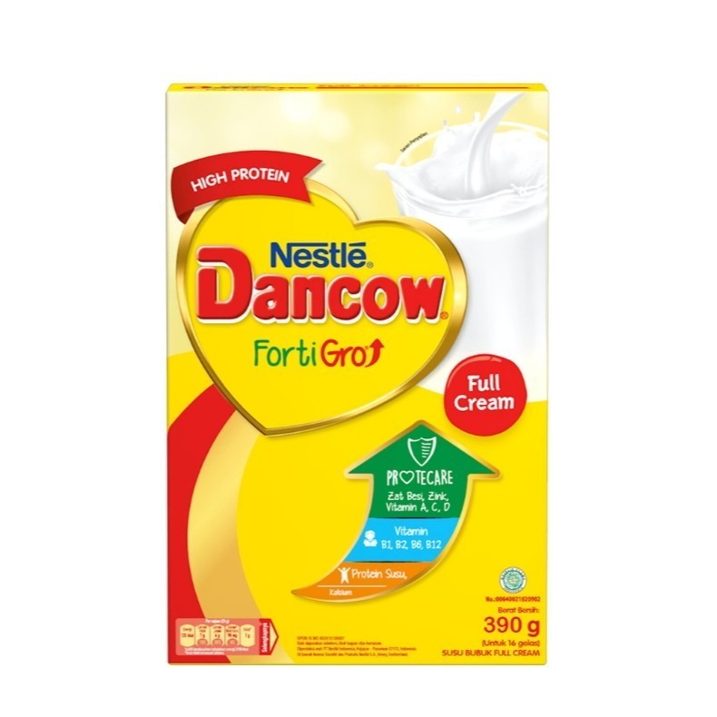 

DANCOW FortiGro Susu Bubuk Instan Full Cream 390 g