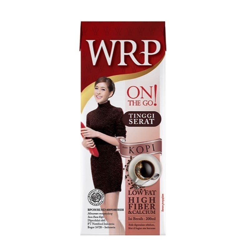 

WRP On The Go Susu Low Fat Coffee 200 ml