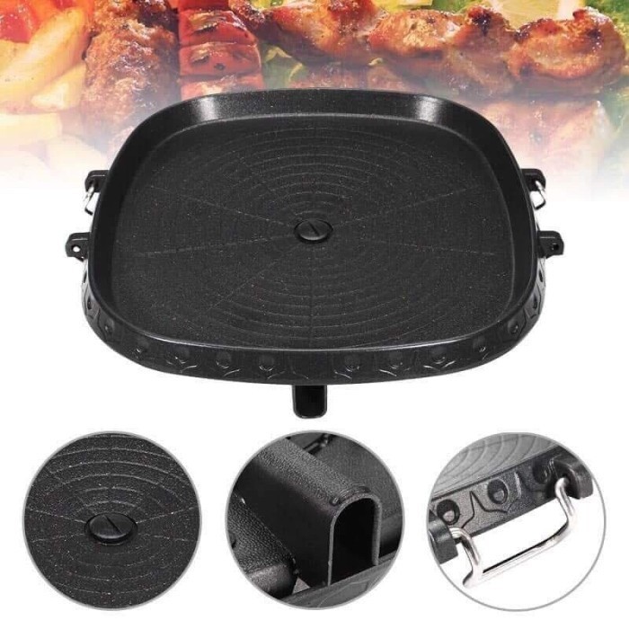 Ready oke] Grill Pan Mnlti-roster k6369 ukuran 32cm square multi roaster praktis
