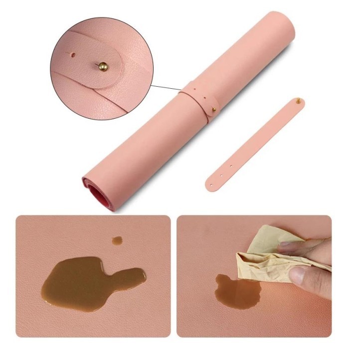 Semua UkuranAlas Mouse Pad Alas Meja Kerja Anti Air Kulit Desk Mat