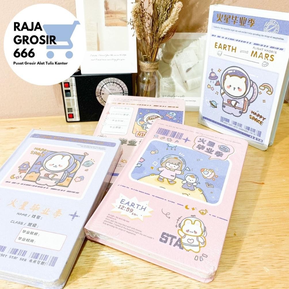 

BUKU HARDCOVER A5 ASTRONOT DIARY NOTEBOOK KERTAS BERGARIS LUCU MOTIF ASTRNOT SIAP KIRIM