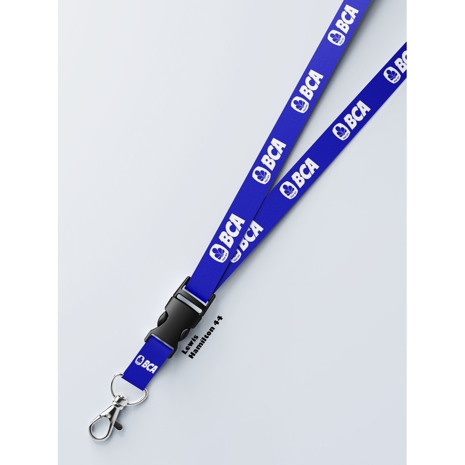 

Lanyard Bank B C A Bisa Satuan Custom Request