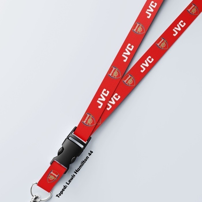 

Lanyard Klub Ar senal Liga Inggris Bisa Satuan Custom Request