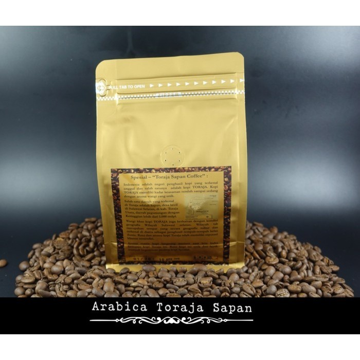 

Kopi Toraja Sapan Celebes Arabika 250Gr