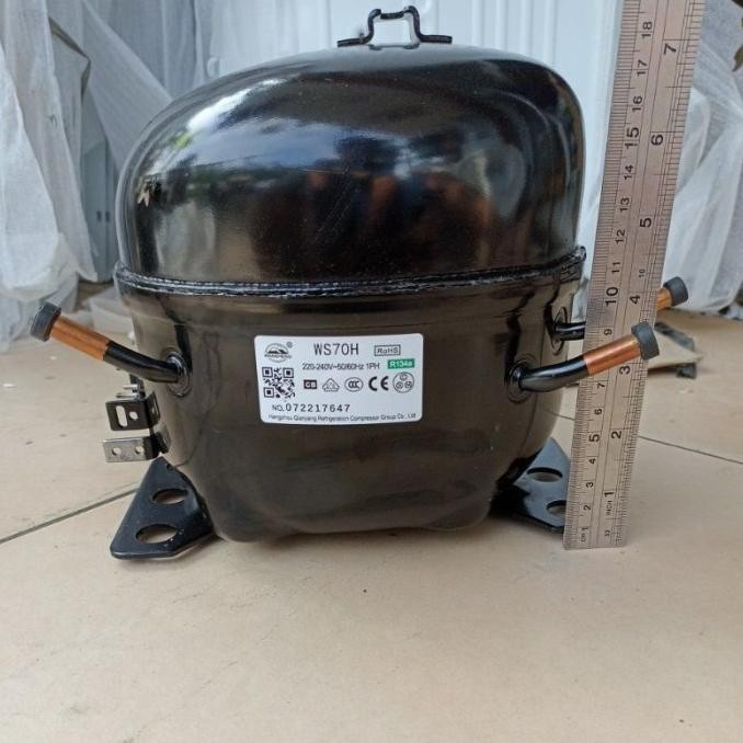 Kompresor kulkas 1/5 mesin kulkas 2 pintu jumbo original HT