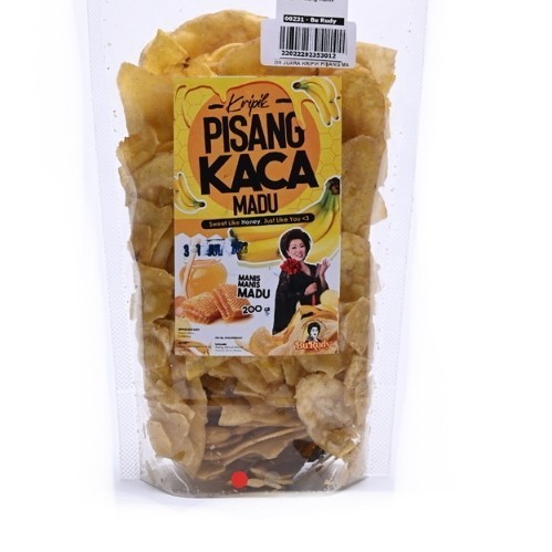 

Bu Rudy Keripik Pisang Kaca Madu 200Gr