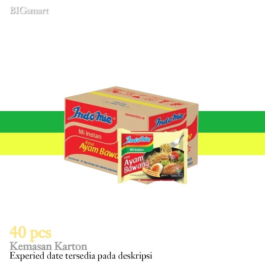 

Indomie Mi Instan Ayam Bawang 69 g - Karton