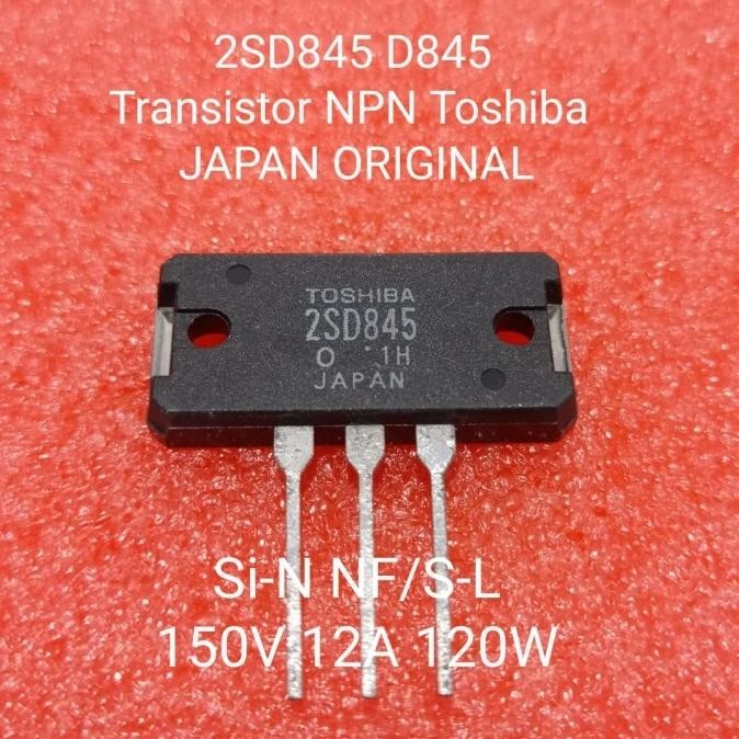 [Bayar Di Tempat] 2Sd845 D845 Transistor Npn Toshiba Japan Ori