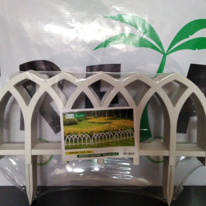 Pagar Tamanan Plastik Pagar Bunga Taman Rumah Isi 5 Pcs